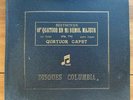 Quatuor Capet Columbia 1930’s Shellac Beethoven