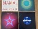 PAUL WELLER # BUNDLE 4 x 7” MINT VINYL RECORDS  - THE JAM - STYLE COUNCIL