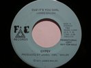 GYPSY (James Walsh Band) -(45) F&E 7063-37 PROMO,