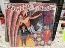 CROWDED HOUSE - SELF TITLED LP FACTORY SEALED PROMO W/HYPE STICKER 1986 PRESS