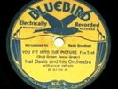 2 buff Bluebird 78rpm records Hal Davis and Mack Rogers Orchestras