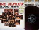 BEATLES SECOUND ALBUM ODEON OR-7058 Japan FLIPBACK COVER RED VINYL VINYL LP