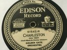 EDISON DIAMOND DISC 51542 - CHARLESTON - GOLDEN GATE ORCHESTRA - NEAR MINT