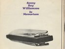 Sonny Boy Williamson In Memoriam EP Chess CRE6013 Soul Northern Rocksteady