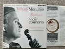 YEHUDI MENUHIN Beethoven Violin Concerto LP HMV ASD 377 WHITE & GOLD ED1