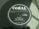 THE CRICKETS OH BOY 1957 UK PRESS 78 RPM RECORD