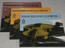 Set of 3 Henryk Szeryng Bach Sonatas & Partitas for Solo Violin ODEON ED1 NM
