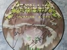 METALLICA SIGNED BY ALL 4 CREEPING DEATH UK PICTURE DISC  JAMES KIRK JASON LARS