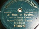 RARE ZONOPHONE RECORD, ROMANIAN MOLDAVIAN COMIC KORESCU, MADAME FLORICA, LAUTARI