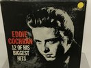 EDDIE COCHRAN 12 Of His Biggest Hits LP (Liberty LRP 3172) 1A/1A Oldies Rock