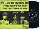 THE SUPREMES Love Is Here And Now You're Gone danish 45PS 1967 Diana Ross 7”