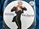 MADONNA WHO'S THAT GIRL 12'' PICTURE DISC VINYL LIMITED UK LP 1987 Promo Hype