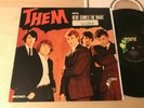 THEM / VAN MORRISON feat Here Comes the Night LP Rare Orig MONO + Gloria Sticker