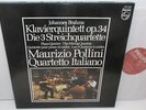 6717 010 Brahms Piano Quintet & The 3 String Quartets Pollini Quartetto Italiano