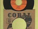 The Escorts Gloria Seven Wonders Of The World Coral 45 Record Doo Wop MINT- SEE