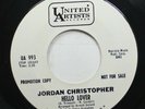 Hear  Northern Soul Promo 45 Jordan Christopher - Hello Lover / A Taste Of Honey