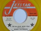 Crossover Soul 45 BOBBY PATTERSON I'm in Love with You JETSTAR VG++ promo HEAR