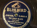 Bluebird 8662 Arthur Smith Dixie Liners CRAZY BLUES /Smith's Rag 78rpm Country E