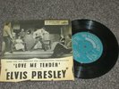 ELVIS PRESLEY - LOVE ME TENDER - ORIGINAL HMV 4 TRACK EP