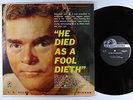 A.A. Allen - He Died As A Fool Dieth LP - A.A. Allen Revivals