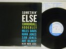 CANNONBALL ADDERLEY SOMETHIN' ELSE BLUE NOTE BLP 1595 Japan VINYL LP