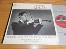 *RARE* ANGEL ANG 35690 BRAHMS - VIOLIN CONCERTO *LEONID KOGAN* EX+