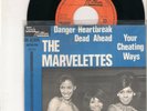 THE MARVELETTES super rare pressage HOLLANDE : Danger Heartbreak dead ahead + 1