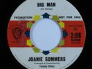 Northern Soul Popcorn 45 JOANIE SOMMERS Big Man WARNER BROS promo HEAR