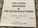 Bob Seger Like A Rock Radio Promo Box 45, 12” And Reel To Reel