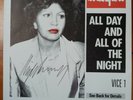 The Stranglers -  All Day..... Withdrawn Pic Cover only (no 7'') signed by Hugh