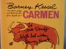 BARNEY KESSEL Carmen Stereo Original Signed By Barney  Autographed  Cool Jazz