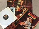 Bob Marley Live With Poster LP Vinyl Ex ILPS 9376 Ex