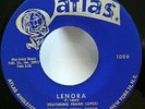 TRAVELERS Vocal Group Doo-Wop 45 Lenora/Betty Jean 1957 ATLAS 2nd press   kz 289