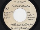 STEVIE WONDER A Place In The Sun VERY RARE TEST PRESS 7