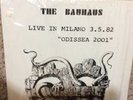 Bauhaus Live Milan 3/5/82  Odissea 2001 Limited 400 Copies  Pemb01 NEw Old Stock