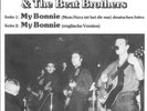 TONY SHERIDAN & the BEAT BROTHERS BEATLES 45 MY BONNIE+PS GERMANY RARE 1985 READ