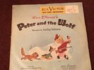 78 RPM Peter and the Wolf RCA VICTOR Sterling Holloway WALT DISNEY V+