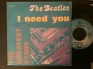 7'BEATLES  *I need you/Dizzy Miss Lizzy* Parlophone* ITALIA