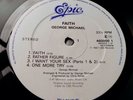 GEORGE MICHAEL Faith 1987 UK EPIC *PROMO* w/INNER + LYRIC SHEET NEAR MINT
