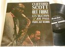 CLIFFORD SCOTT Out Front Les McCann JOE PASS Paul Humphrey Pacific Jazz mono LP