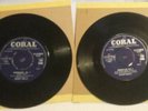 RARE BUDDY HOLLY EPs SHOWCASE VOL 1 & 2 1964 CORAL FEP2068 & FEP2069  VGC+++