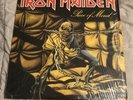 Iron Maiden Piece Of Mind Vinyl Album Used