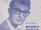 EP 7'' - Buddy Holly - Heartbeat - Coral FEP 2015 - 1960 - UK