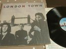RARE WINGS PAUL McCARTNEY NM LONDON TOWN UK 1ST VINYL LP IN SHRINK+POSTER TOP