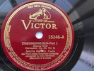 Jascha Heifetz 78rpm Single 12-inch Victor #15246 Zigeunerweisen  NEAR MINT
