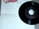 GRAND OLE OPRY STAR ERNIE ASHWORTH 45 RPM SIGNED LETTER