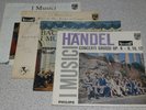 4x Philips Hi-Fi Stereo ED2 I Musici Felix Ayo Handel Albinoni Bach Concerti