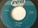 R&B DOO WOP The Jades I SIT ALONE / I WONDER Reo 45 rare Canadian only release