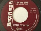 R&B NEW BREED Little Walter UP THE LINE Checker 45 rare KILLER hot rocker
