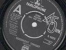WINGS (PAUL MCCARTNEY'S GROUP) Goodnight Tonight 7